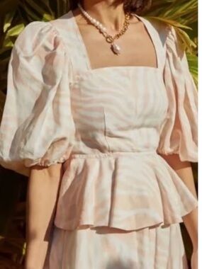 Hunter Bell Conway Peplum Blouse